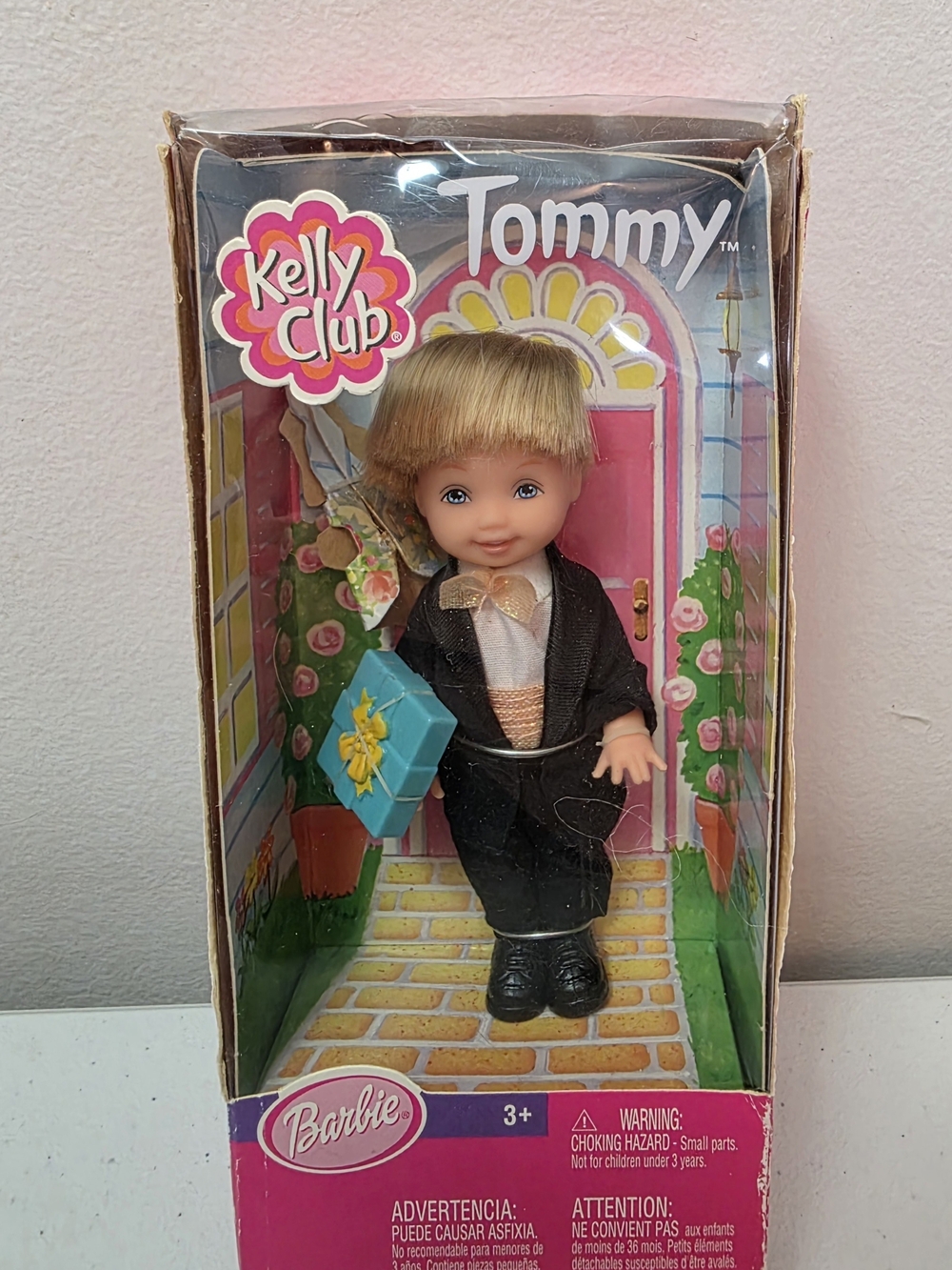 Mattel Barbie Kelly Club: Tommy With Gift & Flowers Vintage Doll - Discontinued